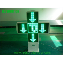 Double Side LED Pharmacy Cross Sign Outdoor